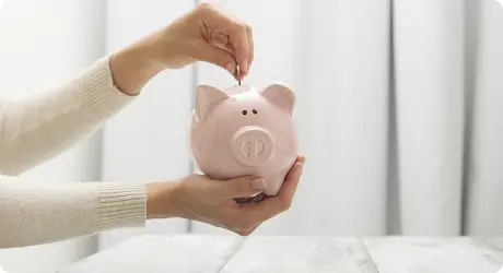 低コストをアピールする画像